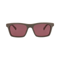 Alexander McQueen Square Sunglasses — Brown