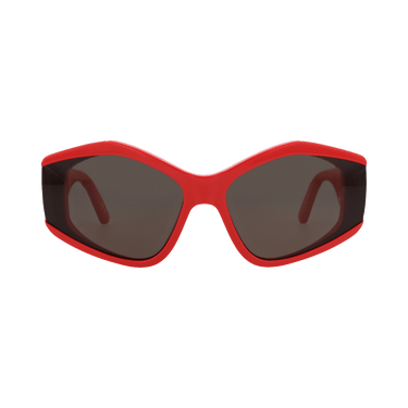Balenciaga Cat Eye Sunglasses — Red