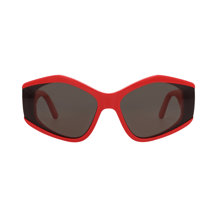 Balenciaga Cat Eye Sunglasses — Red