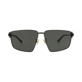 Bottega Veneta Square Sunglasses — Black