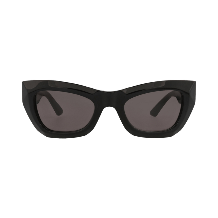 Bottega Veneta Cat Eye Sunglasses — Black