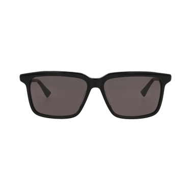 Bottega Veneta Square Sunglasses — Black