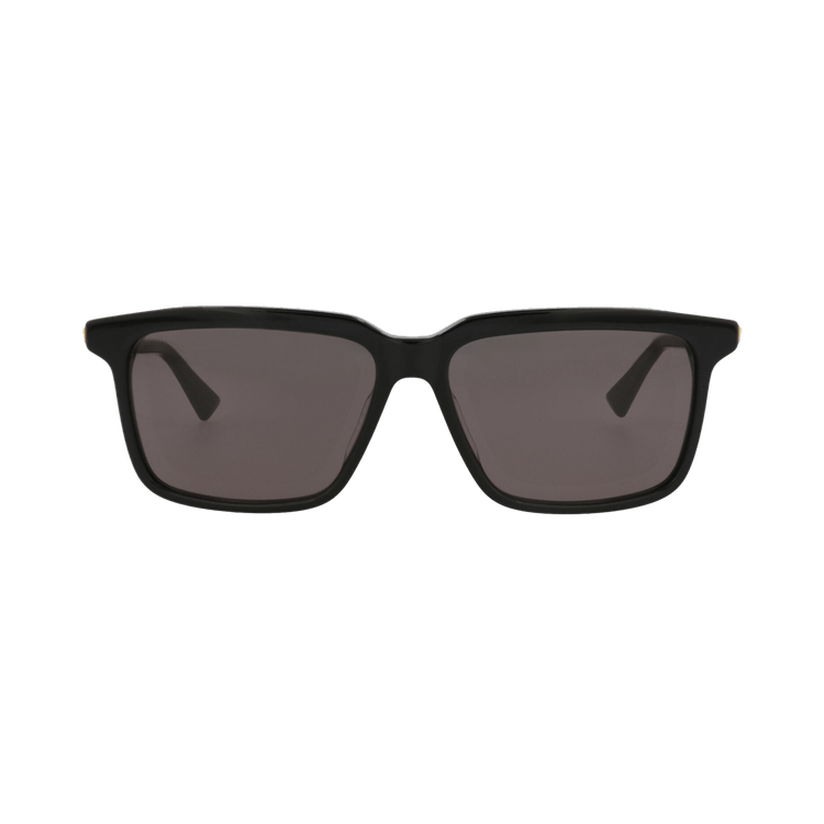 Bottega Veneta Square Sunglasses — Black