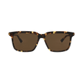 Bottega Veneta Square Sunglasses — Brown