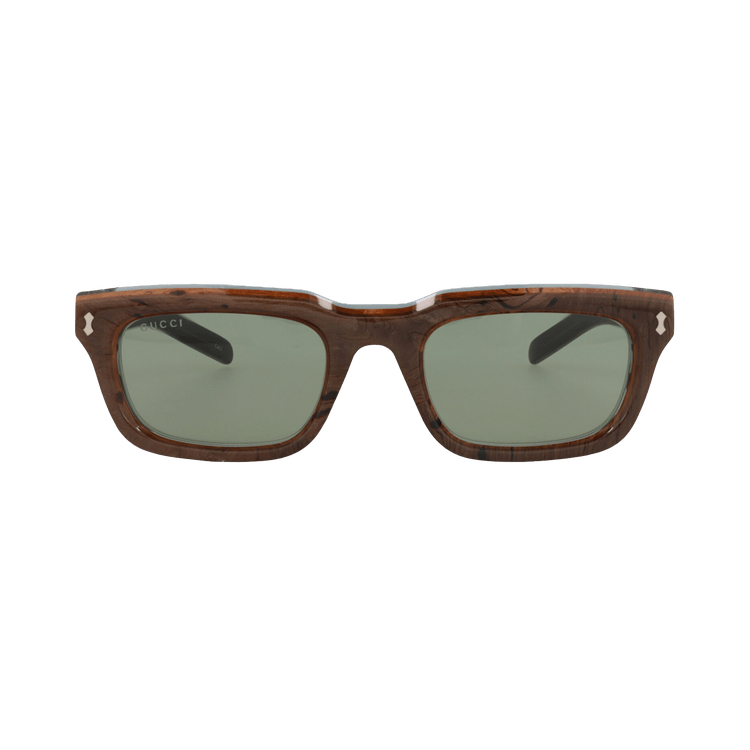 Gucci Square Sunglasses — Blue