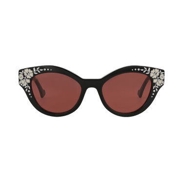 Gucci Cat Eye Sunglasses — Black