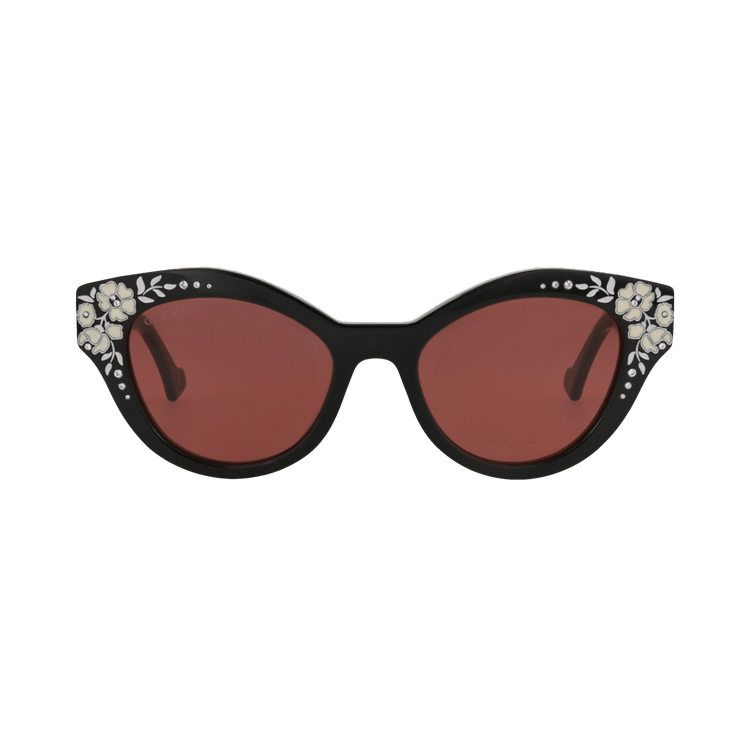 Gucci Cat Eye Sunglasses — Black