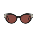 Gucci Cat Eye Sunglasses — Black