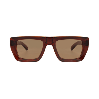 Gucci Square Sunglasses — Brown