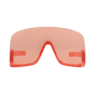 Gucci Shield Sunglasses — Red