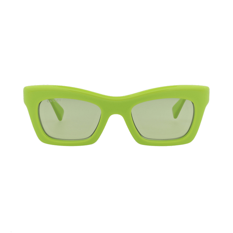 Gucci Cat Eye Sunglasses — Green