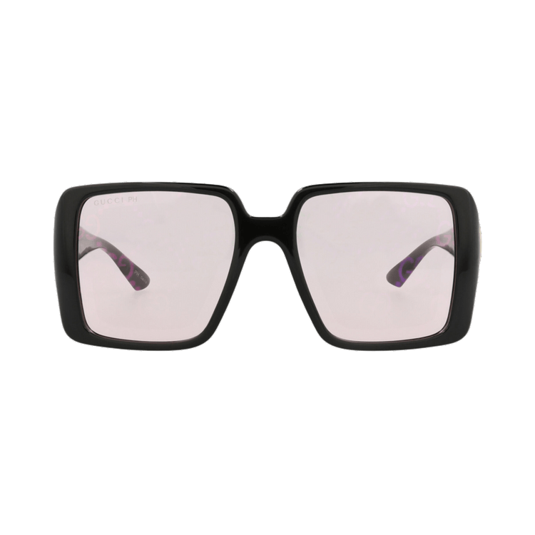 Gucci Square Sunglasses — Black