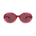 Gucci Round Sunglasses — Red