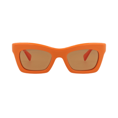 Gucci Cat Eye Sunglasses — Orange
