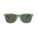 Saint Laurent Square Sunglasses — Green