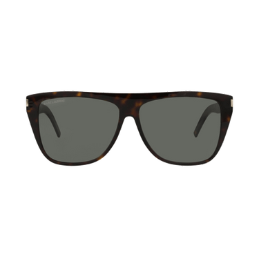 Saint Laurent Round Sunglasses — Brown
