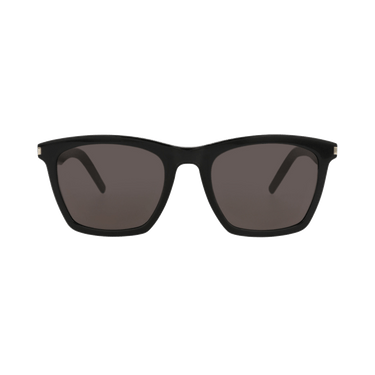 Saint Laurent Square Sunglasses — Black