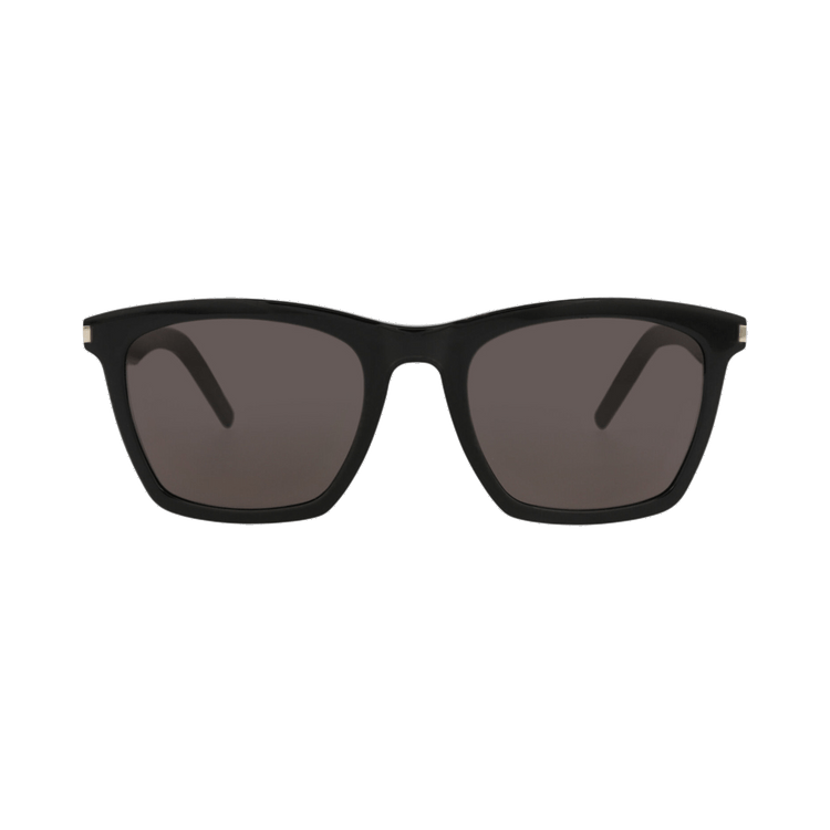 Saint Laurent Square Sunglasses — Black