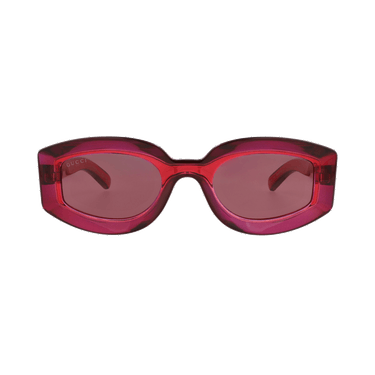 Gucci Cat Eye Sunglasses — Red