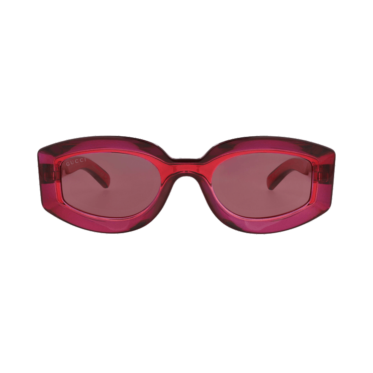 Gucci Cat Eye Sunglasses — Red