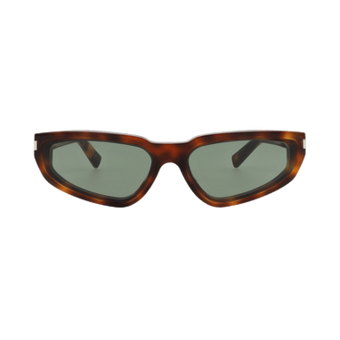 Saint Laurent Cat Eye Sunglasses — Brown