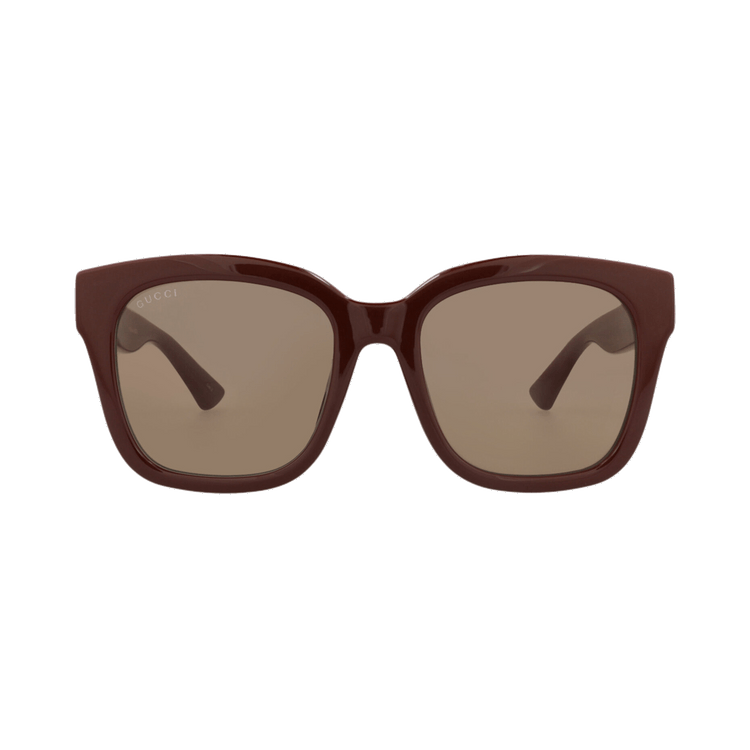 Gucci Square Sunglasses — Red