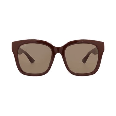 Gucci Square Sunglasses — Red