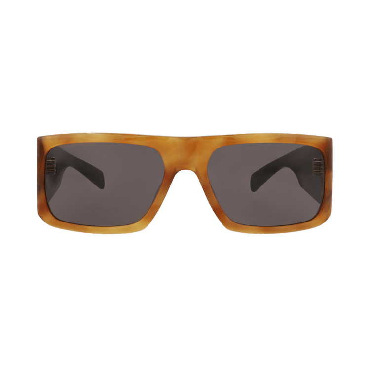 Saint Laurent Square Sunglasses — Brown