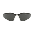 Gucci Shield Sunglasses — White