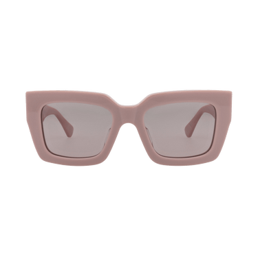 Bottega Veneta Square Sunglasses — Pink