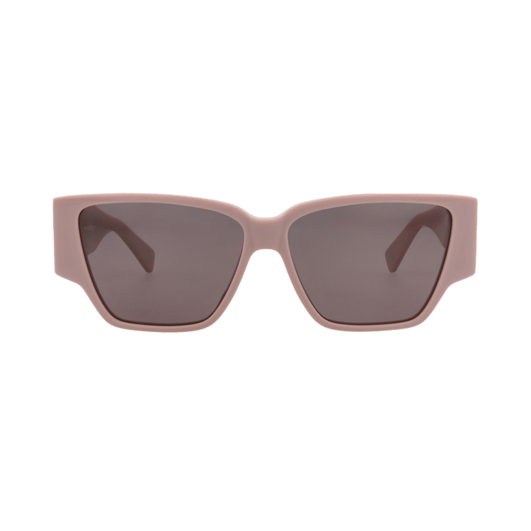 Bottega Veneta Square Sunglasses — Pink