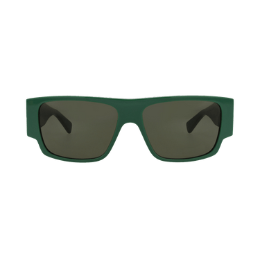Bottega Veneta Square Sunglasses — Green