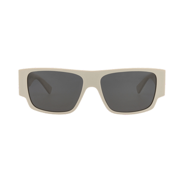 Bottega Veneta Square Sunglasses — White