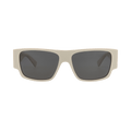 Bottega Veneta Square Sunglasses — White