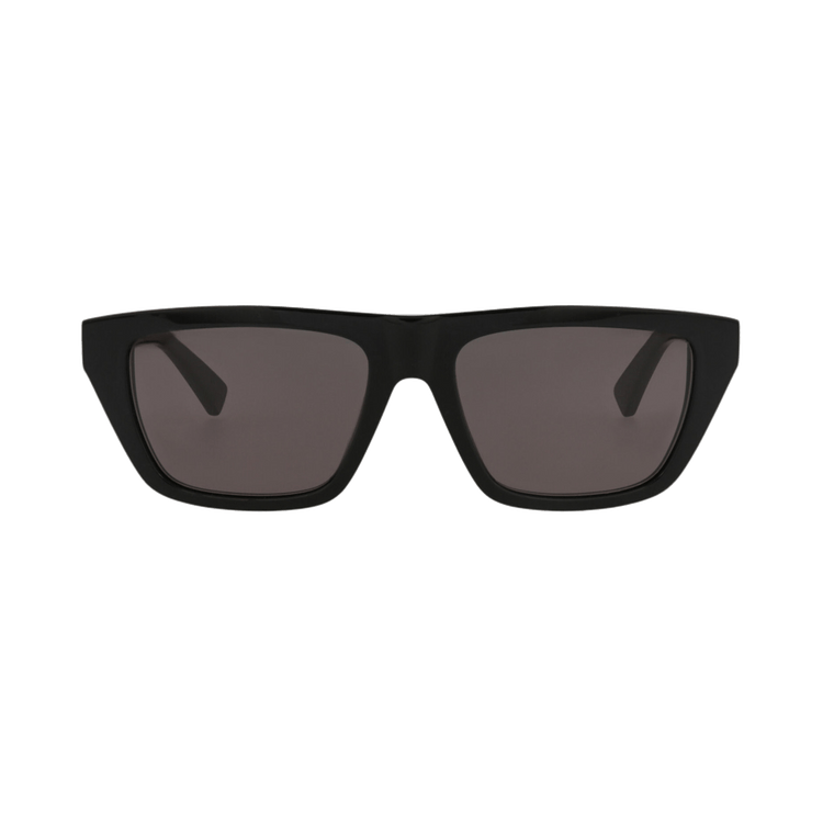 Bottega Veneta Square Sunglasses — Black
