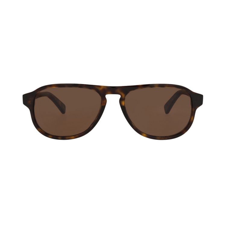 Bottega Veneta Aviator Sunglasses — Brown