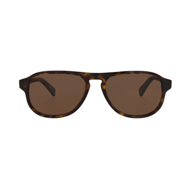 Bottega Veneta Aviator Sunglasses — Brown