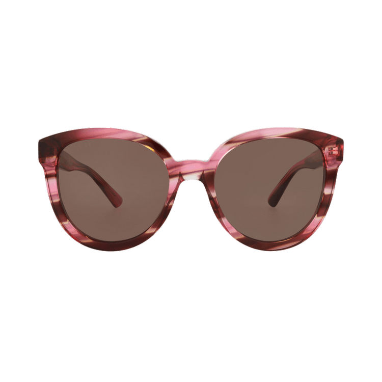 Gucci Round Sunglasses — Brown