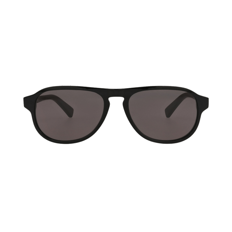 Bottega Veneta Aviator Sunglasses — Black