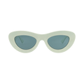 Bottega Veneta Cat Eye Sunglasses — Green