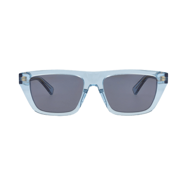 Bottega Veneta Square Sunglasses — Blue