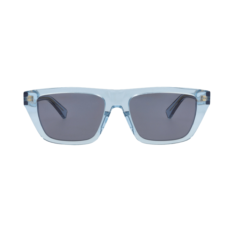 Bottega Veneta Square Sunglasses — Blue