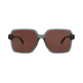 Bottega Veneta Square Sunglasses — Grey