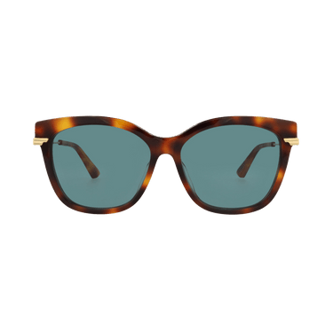 Bottega Veneta Cat Eye Sunglasses — Brown
