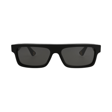 Gucci Square Sunglasses — Black