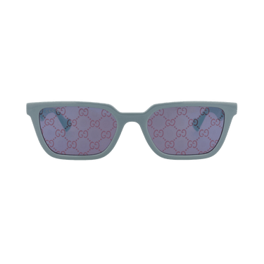 Gucci Square Sunglasses — Blue