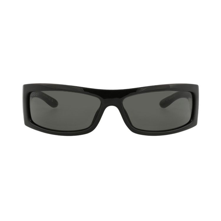 Gucci Shield Sunglasses — Black