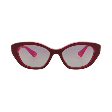 Gucci Cat Eye Sunglasses — Red