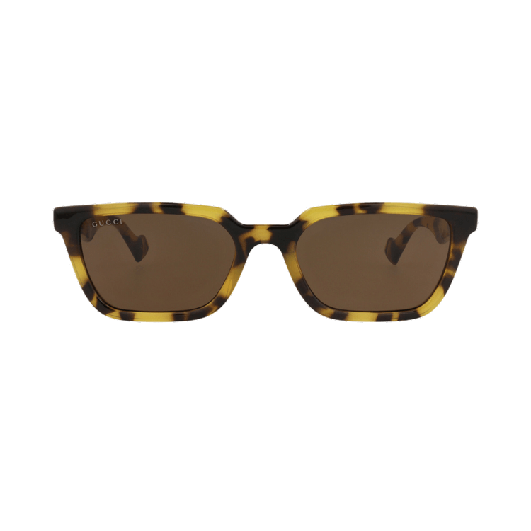 Gucci Square Sunglasses — Yellow