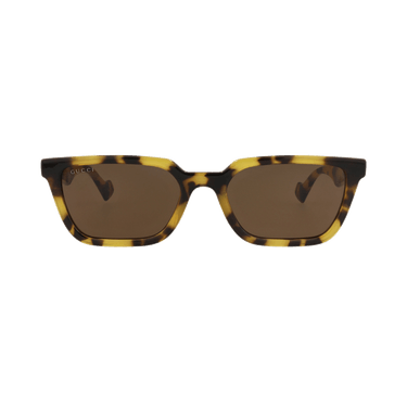 Gucci Square Sunglasses — Yellow